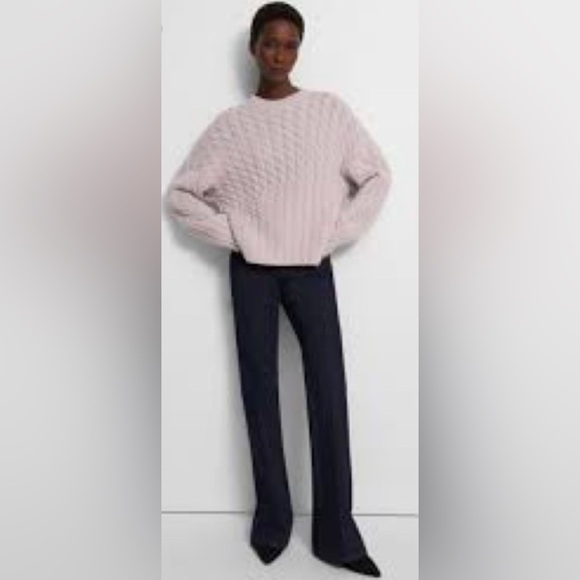Theory Sweaters - THEORY
Karenia cable-knit wool and cashmere-blend